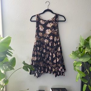 Floral comfy mini dress